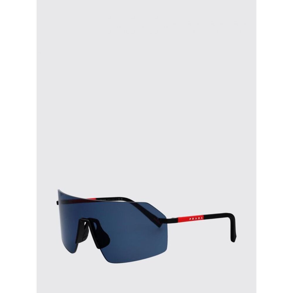 Linea Rossa Men Shield Metal Sunglasses Linea Rossa With Contrasting Logo